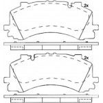 Brembo Σετ τακάκια, Δισκόφρενα - P 85 170