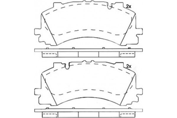 Brembo Σετ τακάκια, Δισκόφρενα - P 85 170