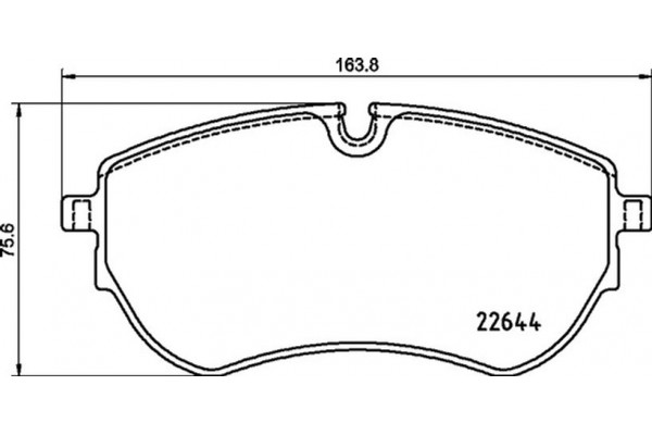 Brembo Σετ τακάκια, Δισκόφρενα - P 85 173