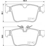 Brembo Σετ τακάκια, Δισκόφρενα - P 86 029