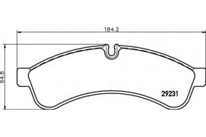 Brembo Σετ τακάκια, Δισκόφρενα - P A6 030