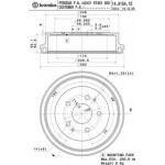 Brembo Ταμπούρο - 14.A154.10