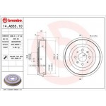 Brembo Ταμπούρο - 14.A855.10