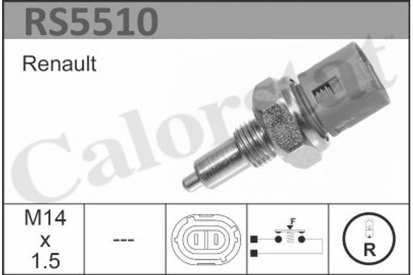 Calorstat By Vernet Διακόπτης, Φώτα Όπισθεν - RS5510