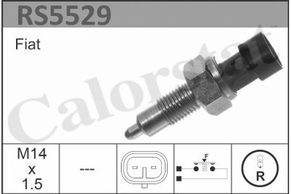 Calorstat By Vernet Διακόπτης, Φώτα Όπισθεν - RS5529