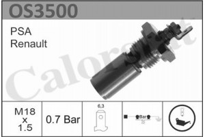 Calorstat By Vernet Διακόπτης Πίεσης Λαδιού - OS3500