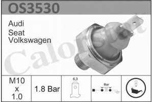 Calorstat By Vernet Διακόπτης Πίεσης Λαδιού - OS3530
