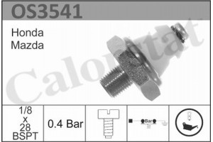Calorstat By Vernet Διακόπτης Πίεσης Λαδιού - OS3541