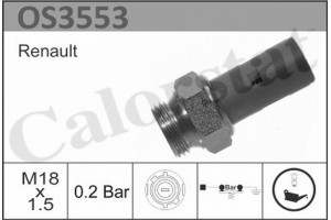 Calorstat By Vernet Διακόπτης Πίεσης Λαδιού - OS3553