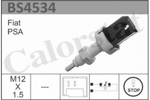 Calorstat By Vernet Διακόπτης Των Φώτων Φρένων - BS4534