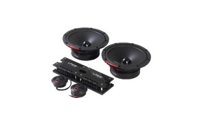 Ηχεία Αυτοκινήτου Vibe Slick 6SQC-V9 Διαιρούμενα 6.5''/16.5cm 300w Peak 100w Rms 2 Δρόμων Set 6 Τεμάχια