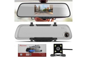 Κάμερα Οπισθοπορείας & Καταγραφής Με Οθόνη 4.3" Για Τοποθέτηση Στον Καθρέφτη Pioneer VRΕC-200CΗ