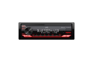 Radio Usb Bluetooth Jvc KD-X282BT 4x50 Watt MP3 / Aux Κόκκινο Χρώμα