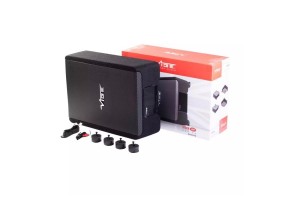 Subwoofer Αυτοκινήτου Vibe Ενεργό Black Air Amplified BA10ASQ V4 10" 332x455x127mm 900W Peak 300W Rms 1 Τεμάχιο