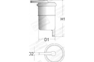 Champion Φίλτρο Καυσίμου - L102/606