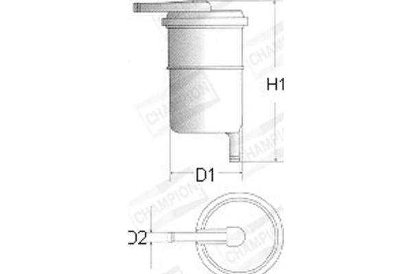 Champion Φίλτρο Καυσίμου - L102/606