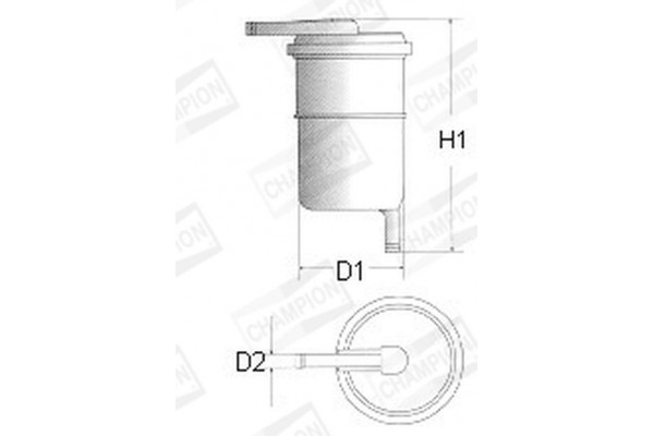 Champion Φίλτρο Καυσίμου - L102/606 Champion Φίλτρο Καυσίμου - L102/606