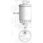 Champion Φίλτρο Καυσίμου - L144/606 Champion Φίλτρο Καυσίμου - L144/606