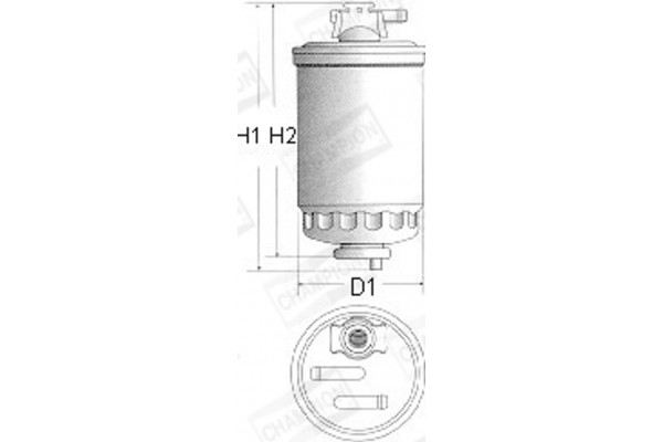 Champion Φίλτρο Καυσίμου - L144/606