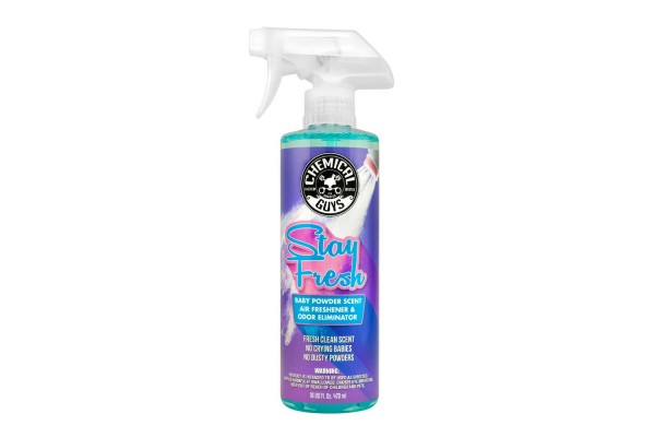 Αρωματικό Και Αποσμητικό Αυτοκινήτου Stay Fresh Baby Powder 473ml