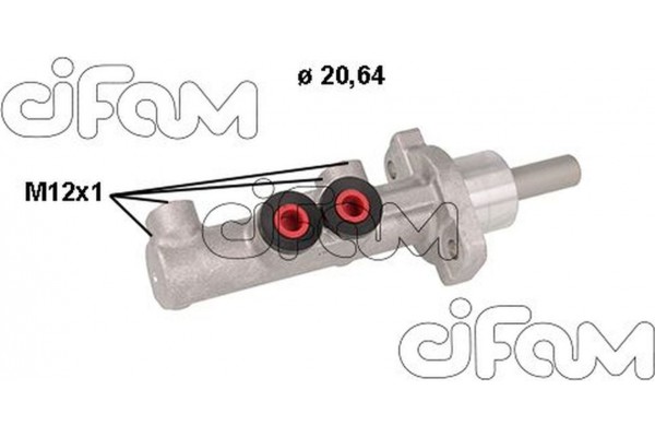 Cifam Κεντρική Αντλία Φρένων - 202-1118 Cifam Κεντρική Αντλία Φρένων - 202-1118