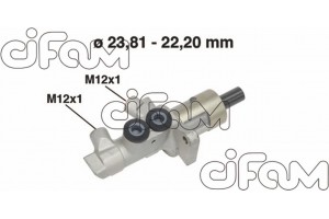 Cifam Κεντρική Αντλία Φρένων - 202-548