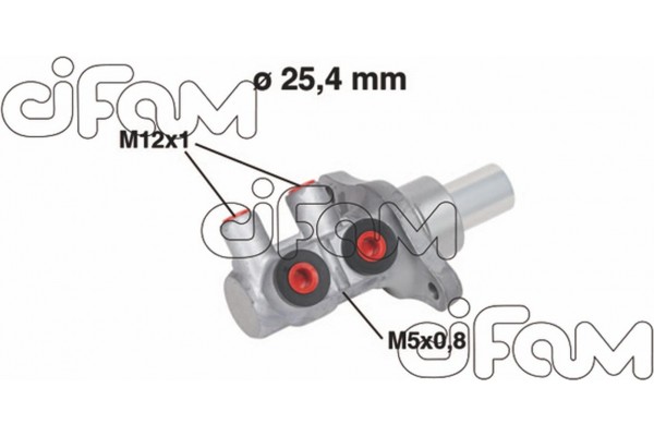 Cifam Κεντρική Αντλία Φρένων - 202-571 Cifam Κεντρική Αντλία Φρένων - 202-571