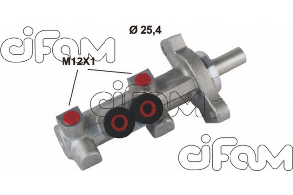 Cifam Κεντρική Αντλία Φρένων - 202-615 Cifam Κεντρική Αντλία Φρένων - 202-615