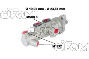 Cifam Κεντρική Αντλία Φρένων - 202-626