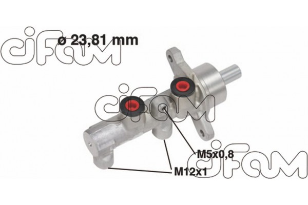 Cifam Κεντρική Αντλία Φρένων - 202-712 Cifam Κεντρική Αντλία Φρένων - 202-712