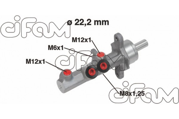 Cifam Κεντρική Αντλία Φρένων - 202-721 Cifam Κεντρική Αντλία Φρένων - 202-721