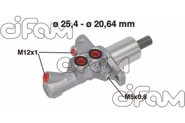 Cifam Κεντρική Αντλία Φρένων - 202-748