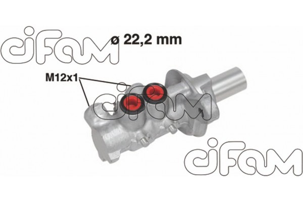 Cifam Κεντρική Αντλία Φρένων - 202-757 Cifam Κεντρική Αντλία Φρένων - 202-757