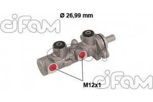 Cifam Κεντρική Αντλία Φρένων - 202-799