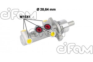 Cifam Κεντρική Αντλία Φρένων - 202-805