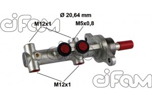 Cifam Κεντρική Αντλία Φρένων - 202-865