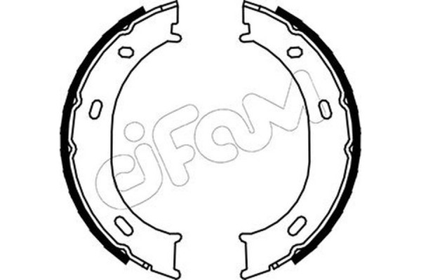 Cifam Σετ Σιαγόνων φρένων, Χειρόφρενο - 153-239 Cifam Σετ Σιαγόνων φρένων, Χειρόφρενο - 153-239