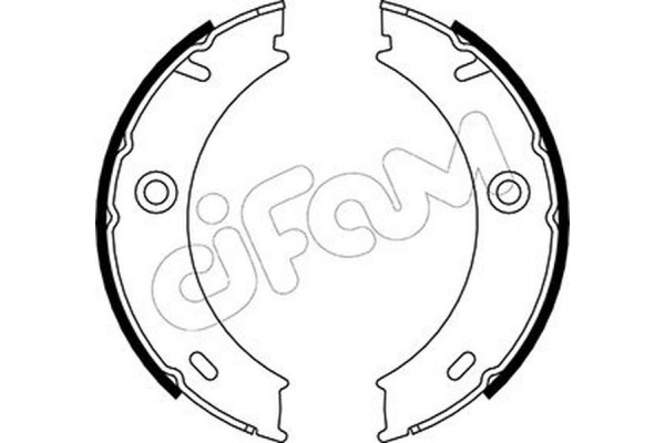 Cifam Σετ Σιαγόνων φρένων, Χειρόφρενο - 153-240 Cifam Σετ Σιαγόνων φρένων, Χειρόφρενο - 153-240