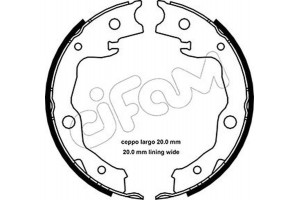 Cifam Σετ Σιαγόνων φρένων, Χειρόφρενο - 153-450