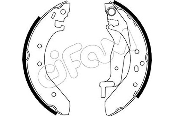 Cifam Σετ Σιαγόνων Φρένων - 153-006
