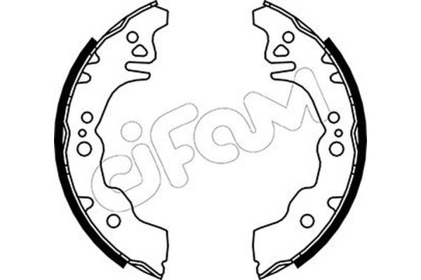 Cifam Σετ Σιαγόνων Φρένων - 153-043