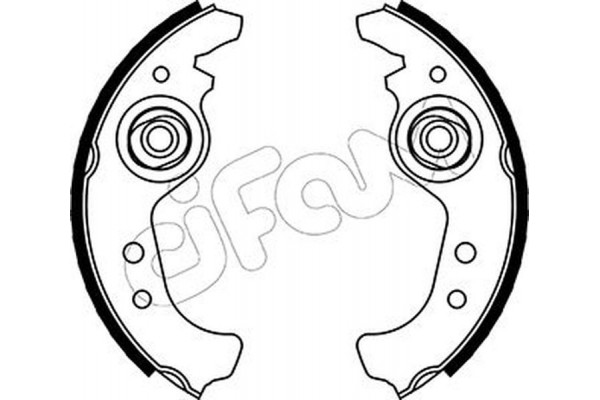 Cifam Σετ Σιαγόνων Φρένων - 153-063