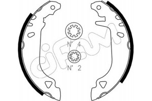 Cifam Σετ Σιαγόνων Φρένων - 153-066J
