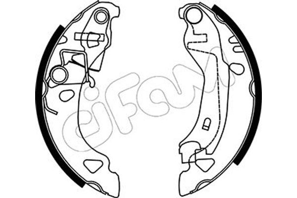 Cifam Σετ Σιαγόνων Φρένων - 153-070
