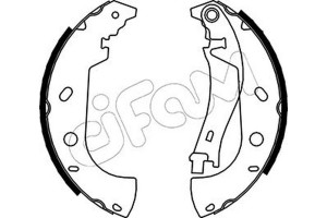 Cifam Σετ Σιαγόνων Φρένων - 153-075