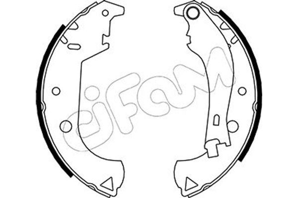 Cifam Σετ Σιαγόνων Φρένων - 153-081Y