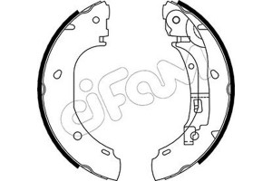 Cifam Σετ Σιαγόνων Φρένων - 153-082