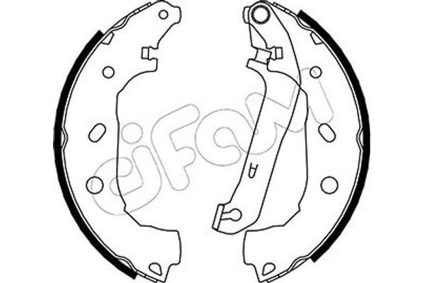 Cifam Σετ Σιαγόνων Φρένων - 153-138
