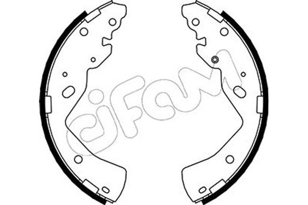 Cifam Σετ Σιαγόνων Φρένων - 153-144