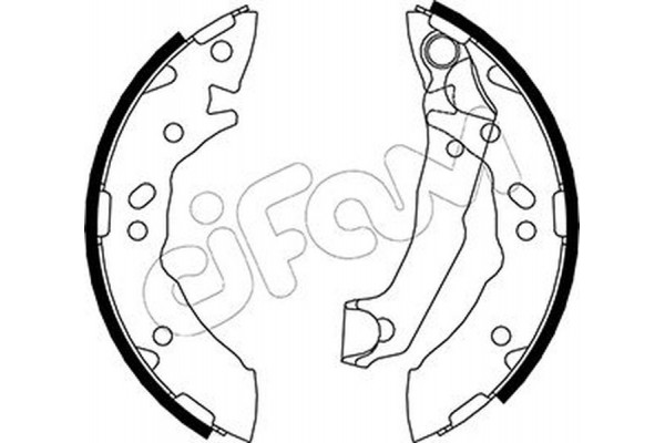 Cifam Σετ Σιαγόνων Φρένων - 153-168